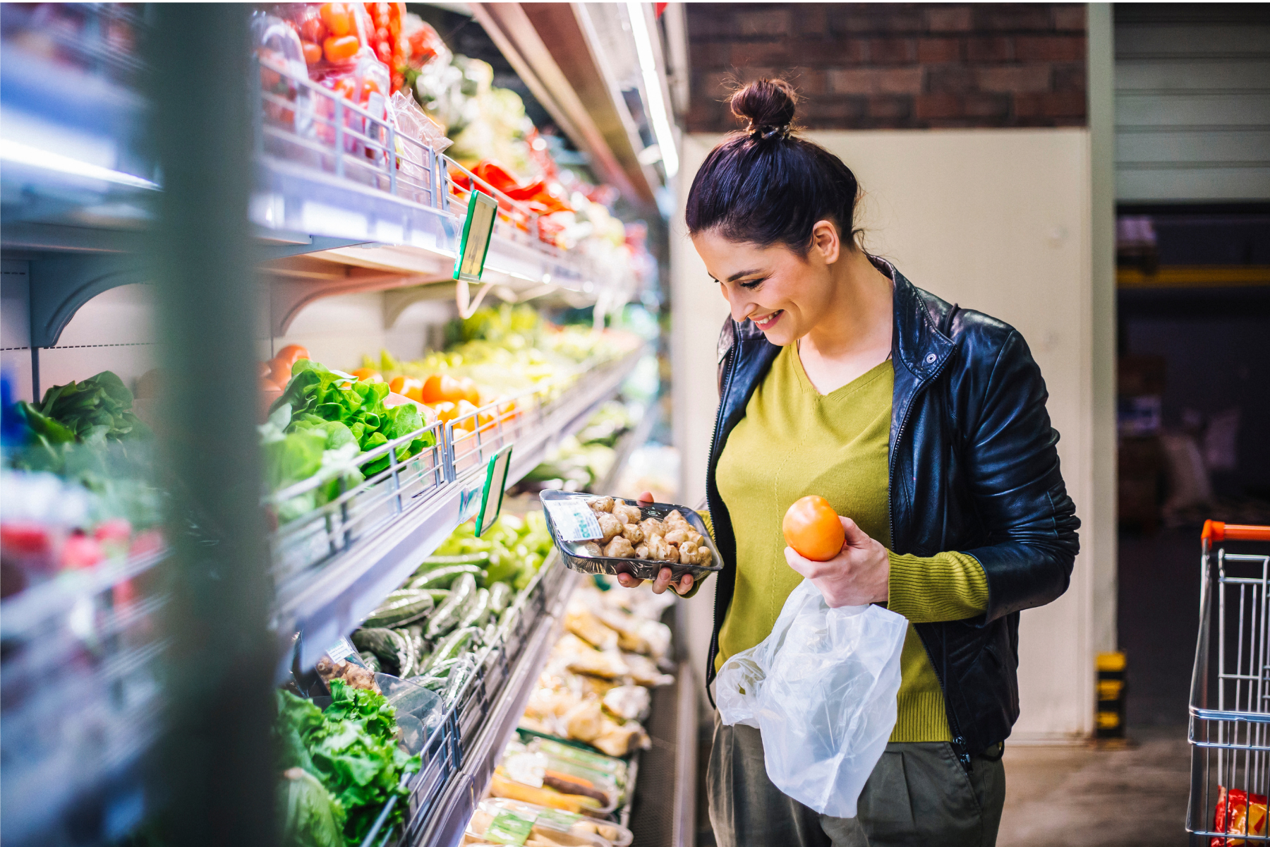 Healthy grocery shopping