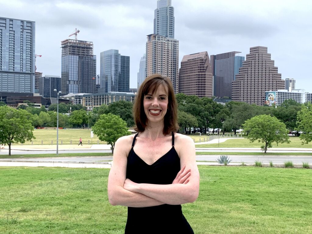 Whitney Otstott is a personal trainer in Austin who specializes in strength coaching with women over the age of 40.